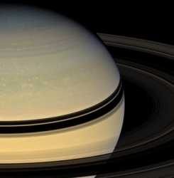 Saturn's Rings from the Other Side1
