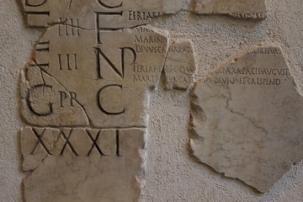 Roman calendar (Fasti Praenestini) from 6-10 AD
